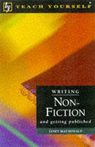 Writing non fiction - writing, and