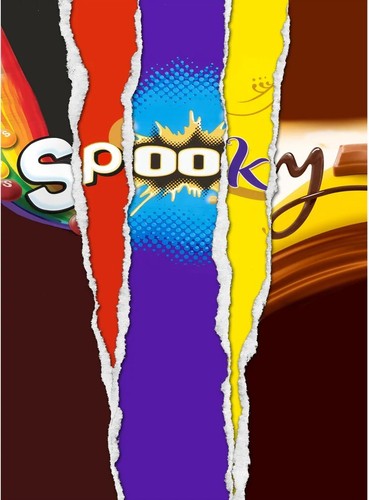 Spooky chocolate bar wrappers - spooky,