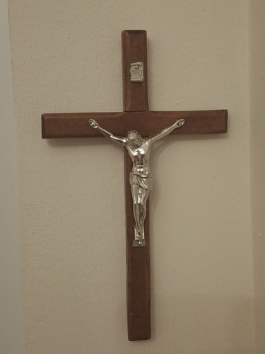 Wooden crucifix wall - wooden,