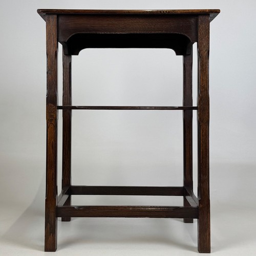 Antique edwardian oak side - oak,