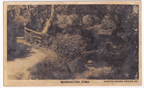 Bossington ford somerset rppc - ford,