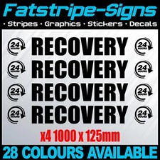 Recovery truck stickers - recovery,