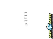 Tamiya TAM9804200 RC 3x10mm