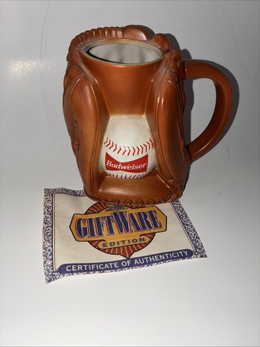 Budweiser baseball mitt stein - budweiser,