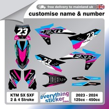 KTM MX Graphics Kit SX SXF EXC