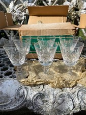 Set Of 6 Stuart Crystal Glass