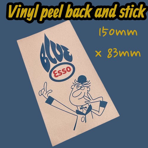 Esso blue paraffin - blue, jug