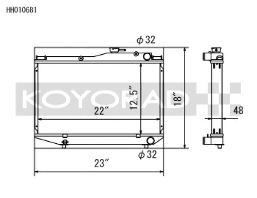 Koyo for toyota corolla - koyo, 84-87