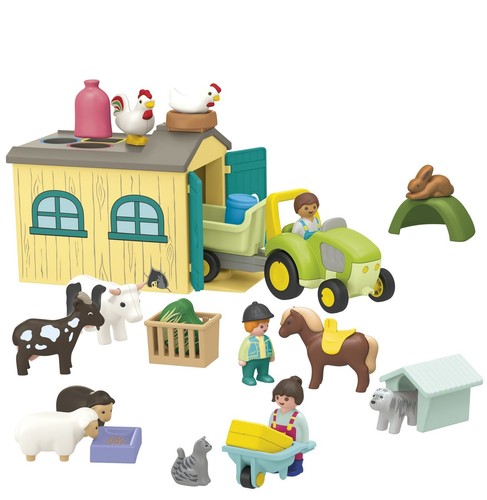 Farm adventure tractor - adventure, trailer