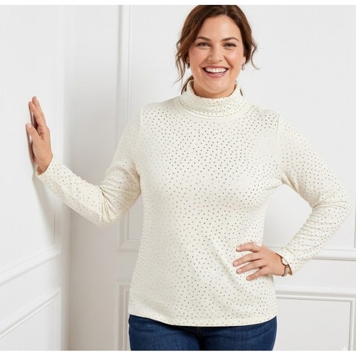 Talbots top size - top, gold