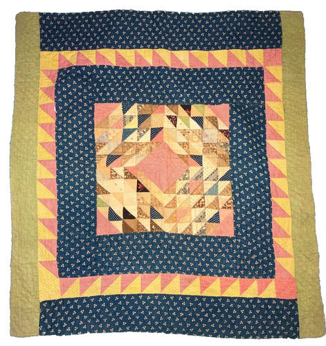Antique youth wall quilt - antique,