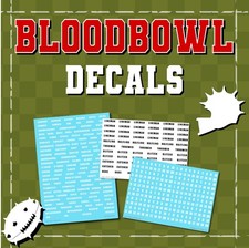Blood Bowl compatible Decals -