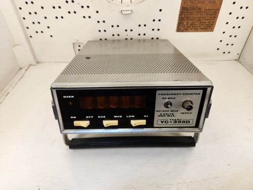 Yaesu 355 frequency counter - yaesu, yc-355