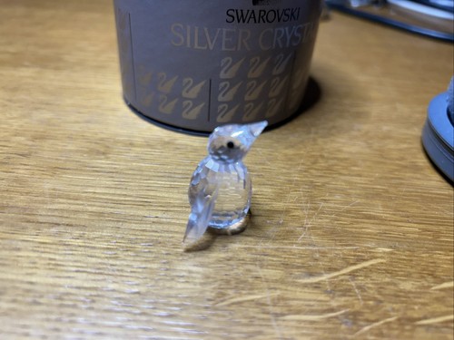 Swarovski crystal penguin art - crystal,