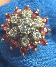 14 Carat Gold Ruby and Diamond