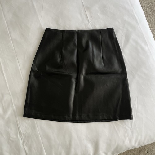 Naanaa faux leather - mini, skirt