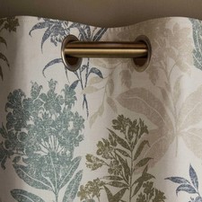 Laura Ashley Tenby Blackout Eyelet Curtains SEASPRAY, WIDTH 168CM, DROP 182CM