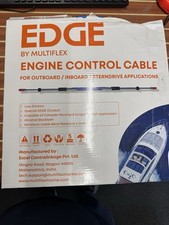 MULTIFLEX EDGE 33C CONTROL CABLE 10FT LOW FRICTION HIGH BEND BOAT RIB