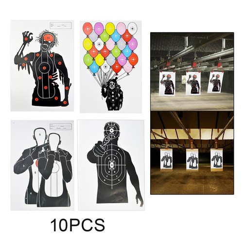 10pcs paper silhouette - 10pcs, targets