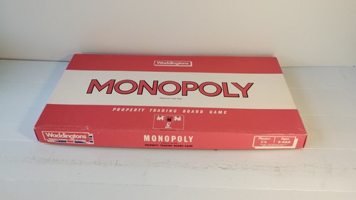 Monopoly game vintage 1980s