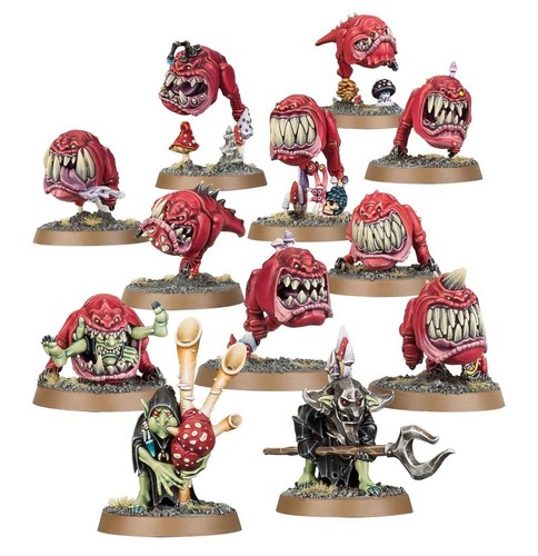 Squig herd new on sprue - new,