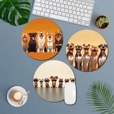 Printing Fabric Mouse Mat Pad High Quality 5mm Thick Non Slip Foam 22cm x 22cm