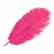 Ostrich Feathers - Cerise