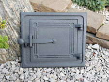 Cast iron fire door clay |