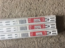 Twin slot Upright Brackets, Brackets, MDF wood Sheet And Fluorescent Tubes