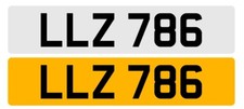 MUSLIM ASIAN 786 CAR REG