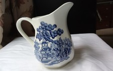Milk Jug Royal Staffordshire Willow Ironstone J And G Meakin England 5 ins