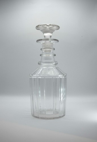 Regency antique glass decanter - antique,