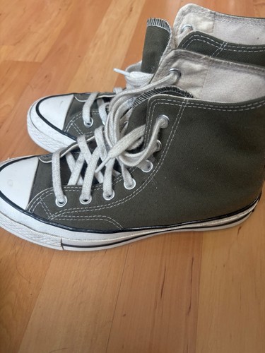 Khaki high top converses size - top,