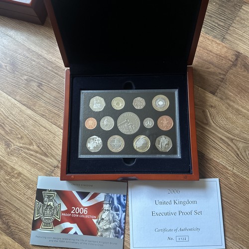2006 executive proof - set, coins