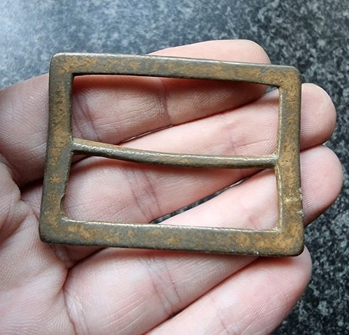 Post medieval buckle - medieval,