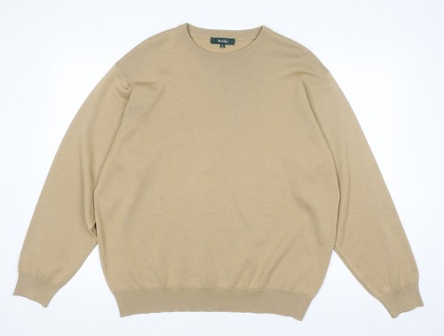 Wolsey mens beige crew - wolsey, xl