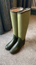 Extremely Rare Original Gates Hunter Lady N Size 4/37 Rubber Wellies/rain Boots