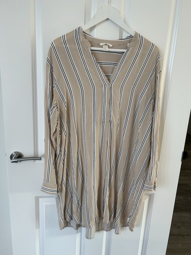 Beige black stripe - black,