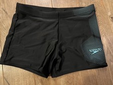Speedo Swimming Shorts Trunks - Size 32 Waist - Brand New Unworn - Black swim