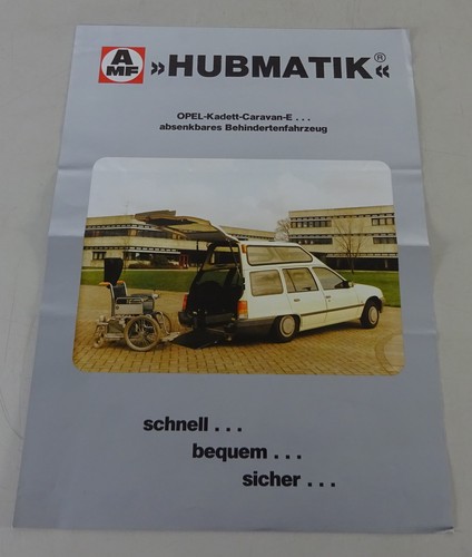Brochure hubmatik opel - brochure, kadett