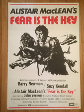 FEAR IS THE KEY 1972 Original
