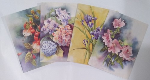 Cards notelets pack 8 with - pack,