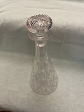 Vintage Old Edinburgh Crystal Decanter- Port - Sherry . 11 Inches Tall Ex/con