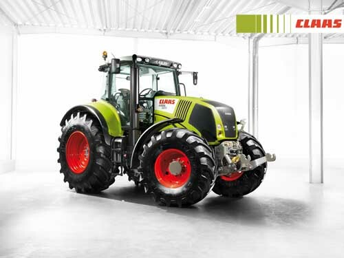 Claas axion 850 tractor - claas,