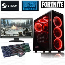 Fast Gaming PC Computer Bundle