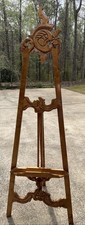 Antique Vtg Hand Carved Wood