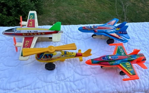 Tin friction toy - tin,