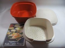 Vtg 70's Tupperware Burnt