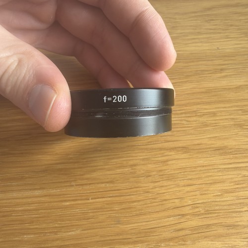 Zeiss 200 lens - f,