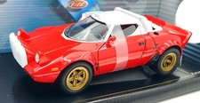 Solido 1/18 Scale Diecast 118 345 Lancia Stratos Street Version 1974 - Red/White